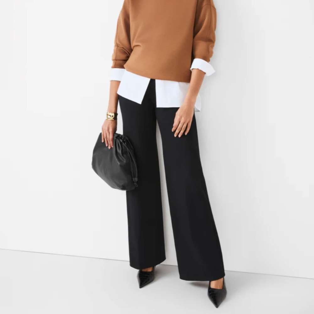 Spanx SPANXsmooth PerfectFit
Ponte Wide Leg Pant black sz L